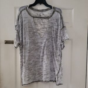 We The Free Distressed Short Sleeve Tee